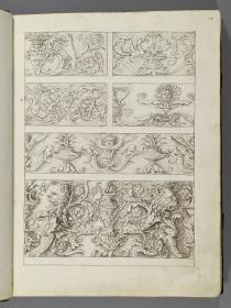 Codex Mantegna, sechs Friesdekore