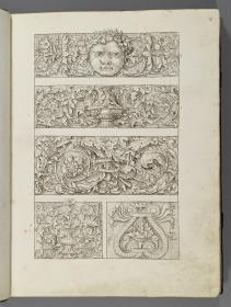 Codex Mantegna, fünf Friesdekore