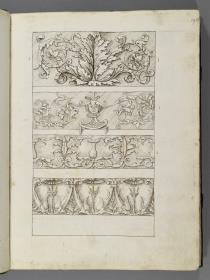 Codex Mantegna, vier Friesdekore