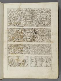 Codex Mantegna, fünf Friesdekore