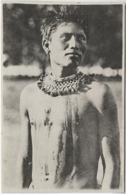 "Indio Chamacoco, 'Wèddi', Puerto 14 de Mayo"