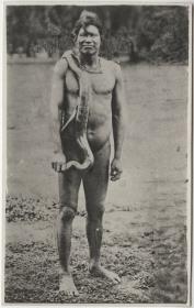 "Indio Chamacoco, 'Millet', Puerto 14 de Mayo"