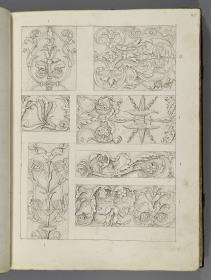 Codex Mantegna, sieben Friesdekore