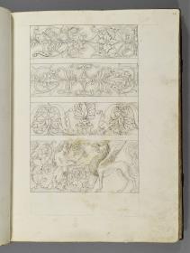 Codex Mantegna, vier Friesdekore