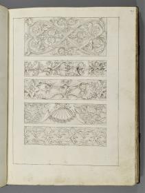 Codex Mantegna, fünf Friesdekore