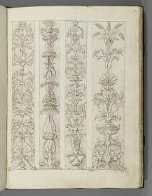 Codex Mantegna, vier Baluster