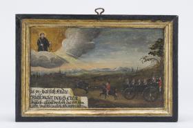 1690 hat sich Andre Bichlmaier von H. Creitz bulach allhieher verlobt, das Ehr zum erste mal kein unglickh solle haben. 1699.