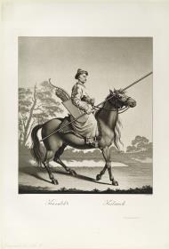 Russische Kriegsvölker. Kalmück