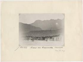 Haus der Hacienda Carrizal mit Brünings Reisegesellschaft