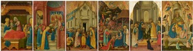Sechs Szenen aus dem Leben Mariae (6 Tafeln)
