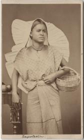 Zapotekische Frau in Tracht