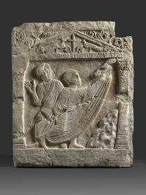 Grabrelief des Arztes Johannes
