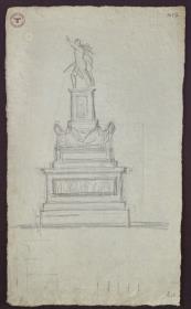 Breslau (Wrocław). Das Denkmal für Gebhard Leberecht von Blücher, Fürst von Wahlstatt