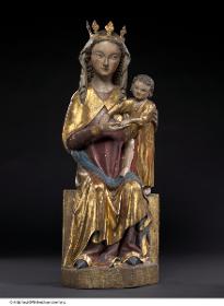 Thronende Maria mit Kind