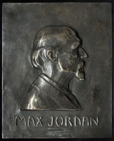 Porträtrelief Max Jordan