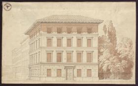 Entwurf zu einem Wohnhaus. Ansicht