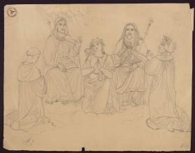 Illustration zu Dantes "Göttlicher Komödie"