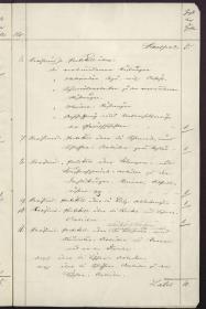 Berlin. Altes Museum am Lustgarten. Verzeichnis der Zeichnungen, Anschläge usw.