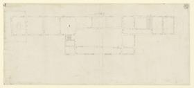 Grundriss der Villa Falconieri in Frascati
