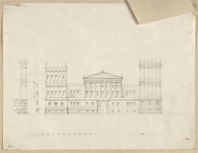 Berlin, Unter den Linden. Palais Prinz Wilhelm. Vorderansicht