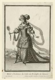 Habit d'Indienne du balet du Triomphe de l'amour