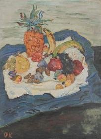 Stillleben mit Ananas