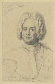 Kurt Christoph Graf von Schwerin, Brustbild en face, nach Pesne