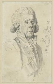 Friedrich Heinrich Ludwig, Prinz von Preußen. Brustbild nach rechts. Nach der Büste im Neuen Palais in Potsdam