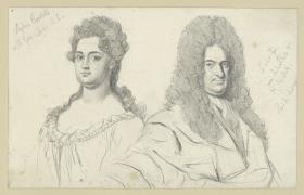 Sophie Charlotte von Preußen und Gottfried Wilhelm Leibniz