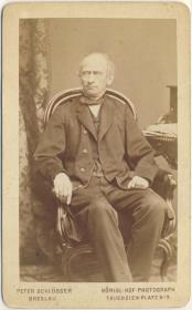 Porträt des Moritz Brosig
