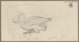 Ein Schwan