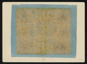 Brokatpapier (kleine Zweige mit sehr kleinen Blüten und Früchten)