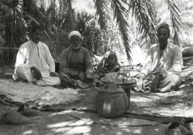 Scheich Muhammad mit Tochter