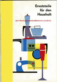 Ersatzteile für den Haushalt.
