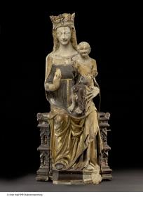 Thronende Madonna
