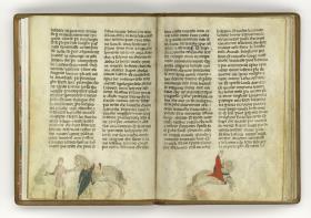 Giordano Rosso, Libro delle Mariscalcie dei cavalli. Aufsteigender Reiter in grünem Rock