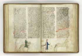 Giordano Rosso, Libro delle Mariscalcie dei cavalli. Pferd, dem das Reitzeug abgenommen ist und nach rechts davongaloppiert