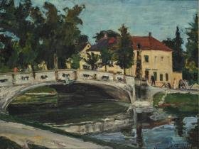 Brücke am Nymphenburger Schloss