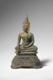 Sitzender Buddha mit Geste der Erdanrufung