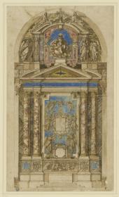 Entwurf für einen Altar, Capella Paolina, S. Maria Maggiore