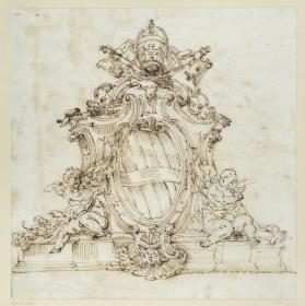 Entwurf für ein Wappen, Clemens XII (1730-1740)
