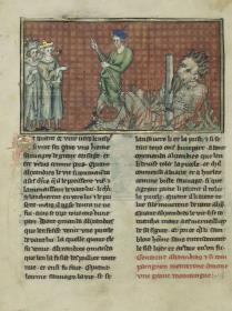 Alexander-Roman. Wie Alexander einen Wilden Mann fand und ihn verbrennen ließ, weil er keinen Verstand hatte, sondern wie ein Tier war