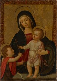 Maria mit dem Kind und dem Johannesknaben