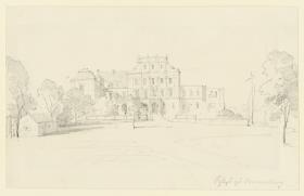 Oranienburg, Ansicht auf das Schloß