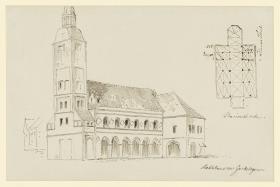 Gardelegen, Rathaus, Grundriß Marienkirche