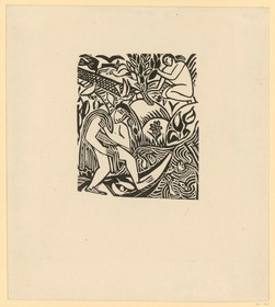 Der Fischer (Blatt 26 aus: L' Enchanteur pourrissant)