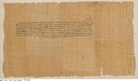 Demotischer Papyrus mit einem Verkaufsvertrag über Ackerland (Pap. Berlin P 3142 und P 3144)