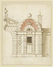 Torhaus mit Portal und Mauerlauf