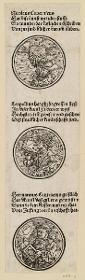 Drei Bildnisse von Astronomen: Nicolaus Copernicus, Leopoldus, Hermannus Contractus