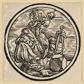 Bildnis eines Astronomen: Joannes Estuidus Anglicus